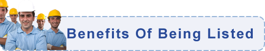Benefits Of Being Listed 